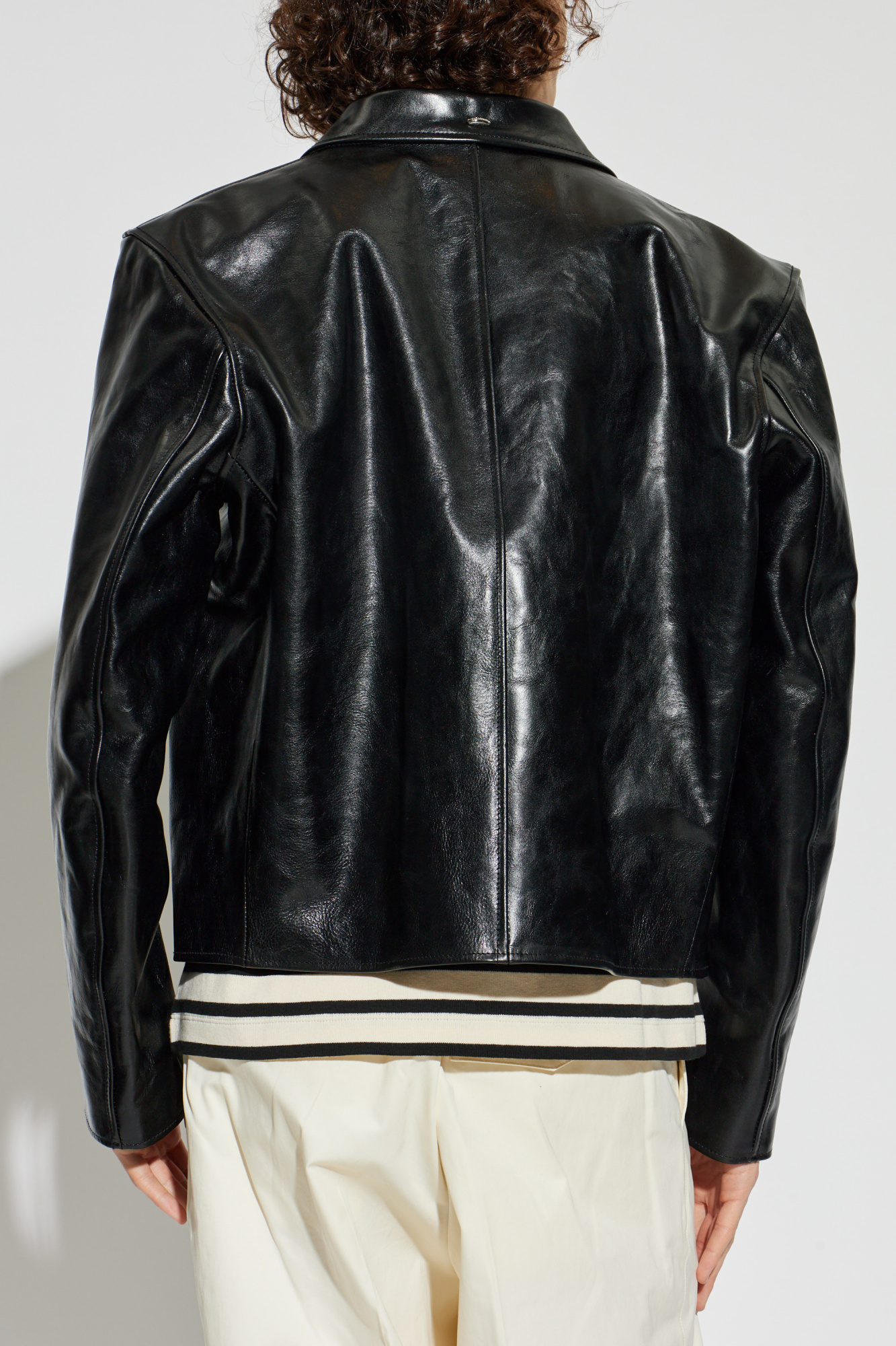 ourlegacy風 leather jacket Our Legacy - Leather - Suede shirts and shearling jackets